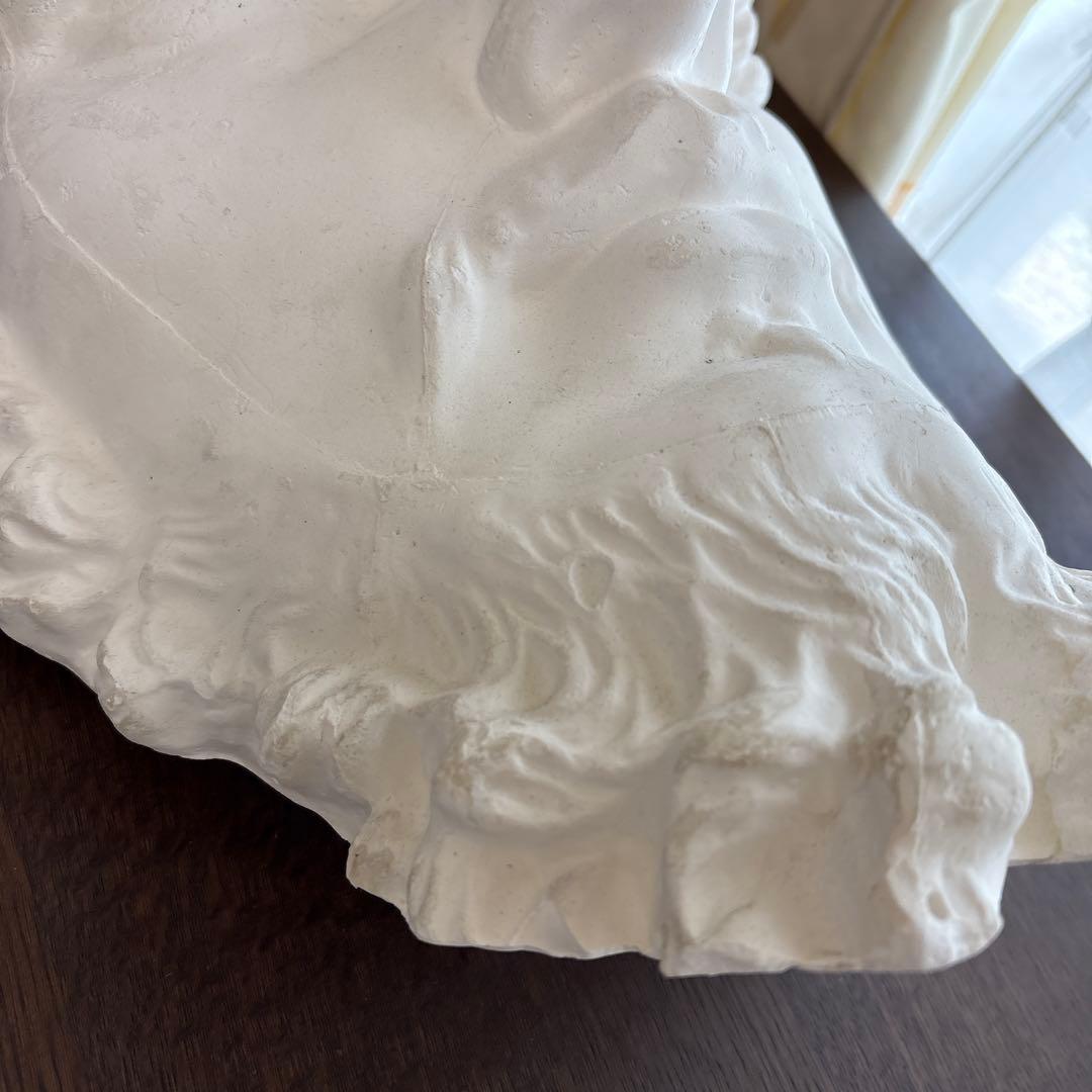 石膏像　ルキウス　大顔面　美術　壁掛け