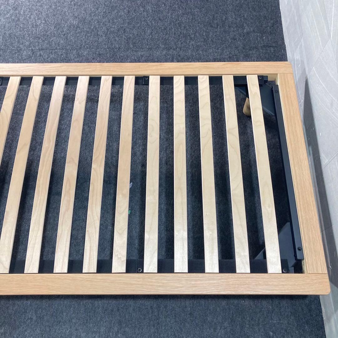 MUJI 無印良品 無印 ベッドフレーム シングル 天然木 シンプル d4234