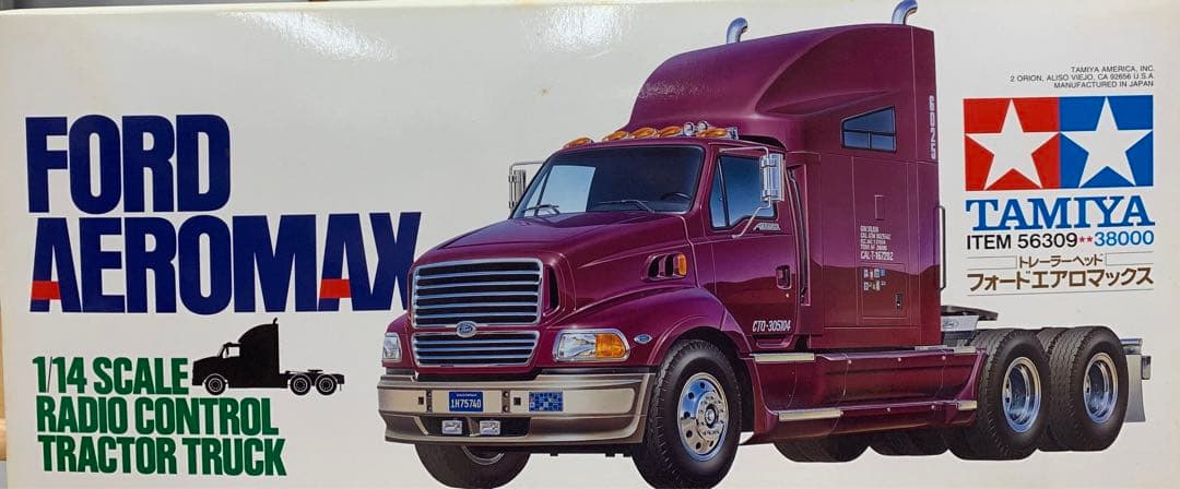 1/14ビッグトラックシリーズNO.9 トレーラーヘッド・フォードエアロマックス