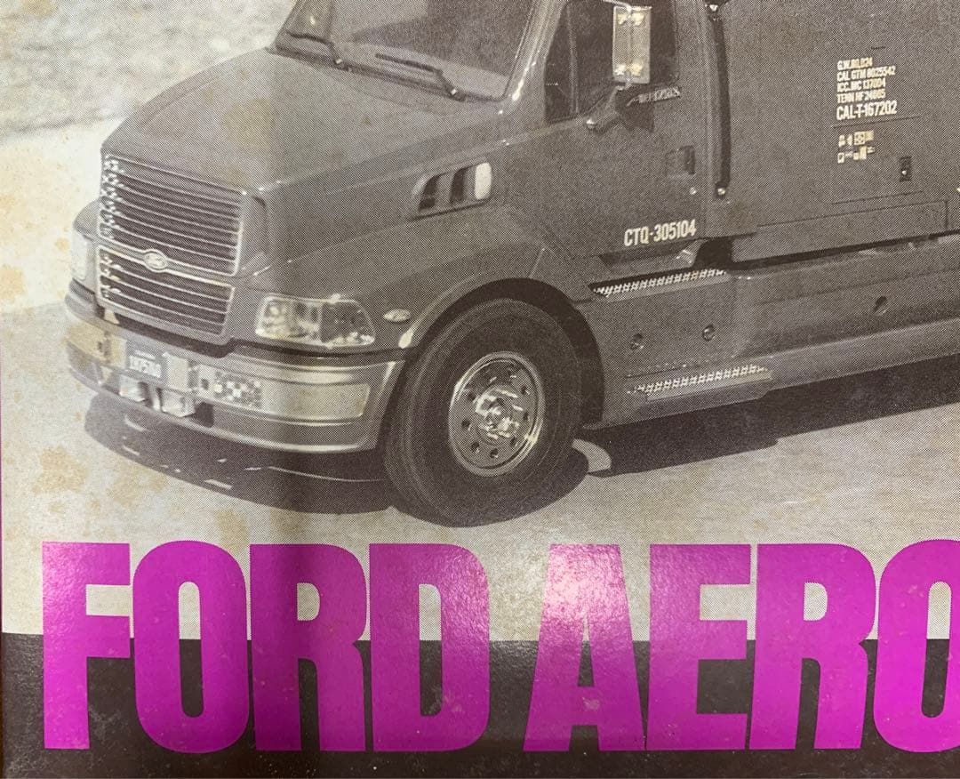 1/14ビッグトラックシリーズNO.9 トレーラーヘッド・フォードエアロマックス