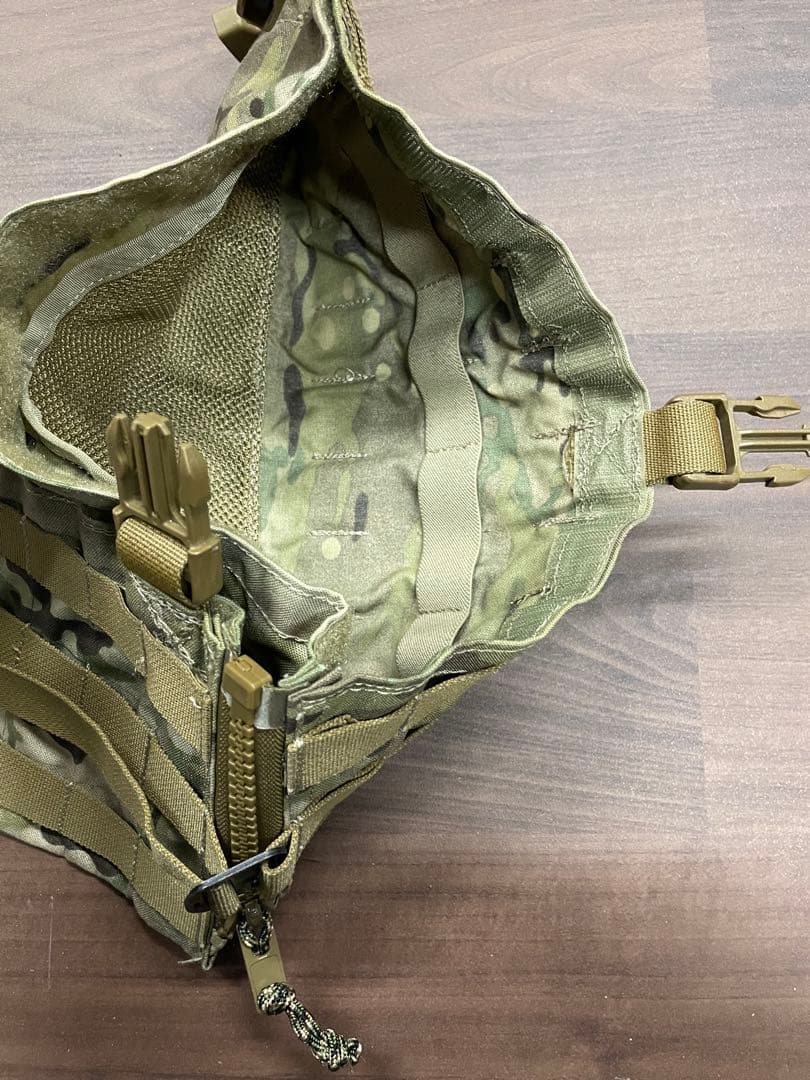 スプリットフロントチェストリグ　マルチカム