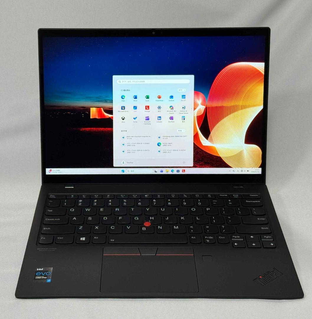 未使用 ThinkPad X1 Nano Gen1 フルスペック英語キーボード