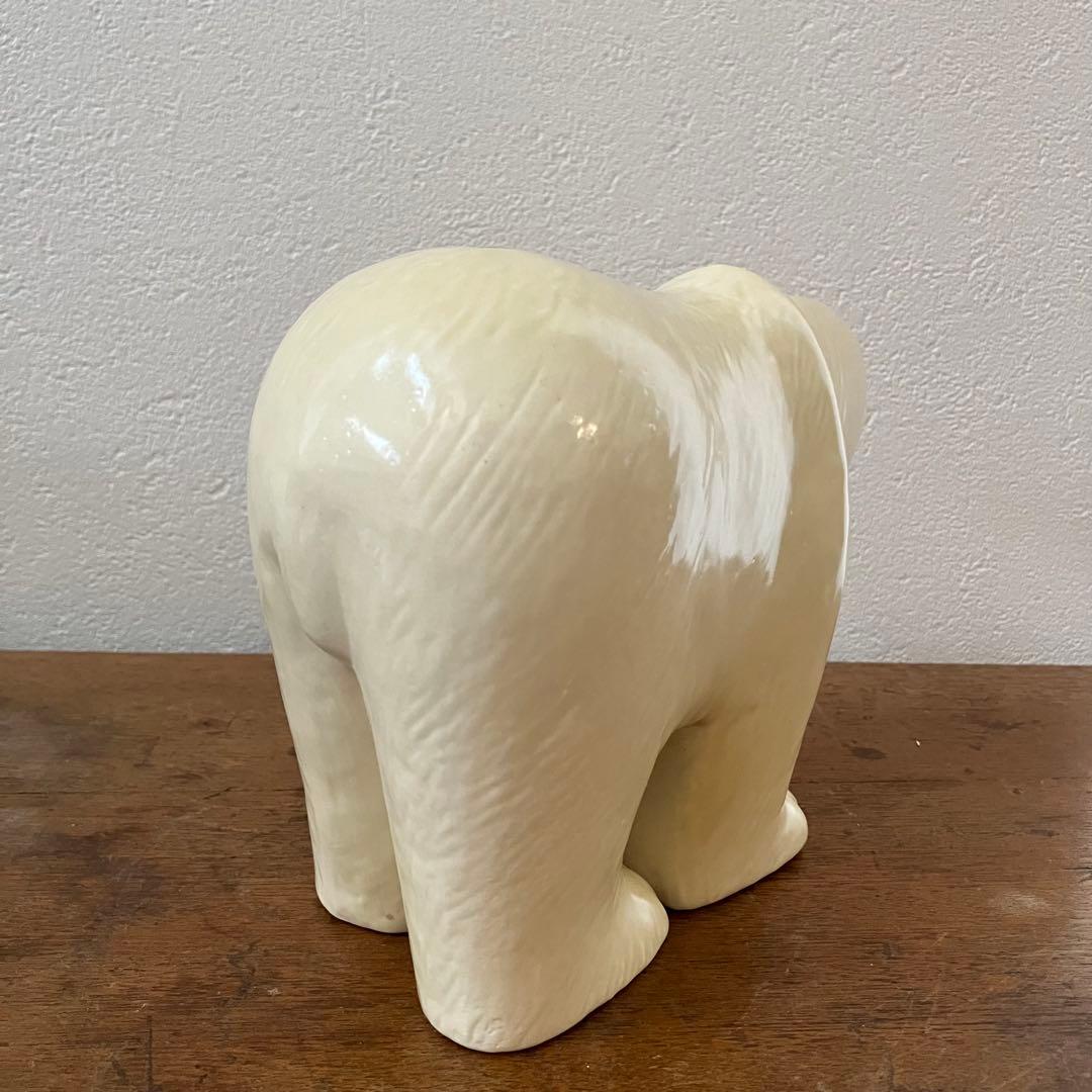 廃盤品Lisa Larson（リサラーソン）POLAR BEAR シロクマ　L