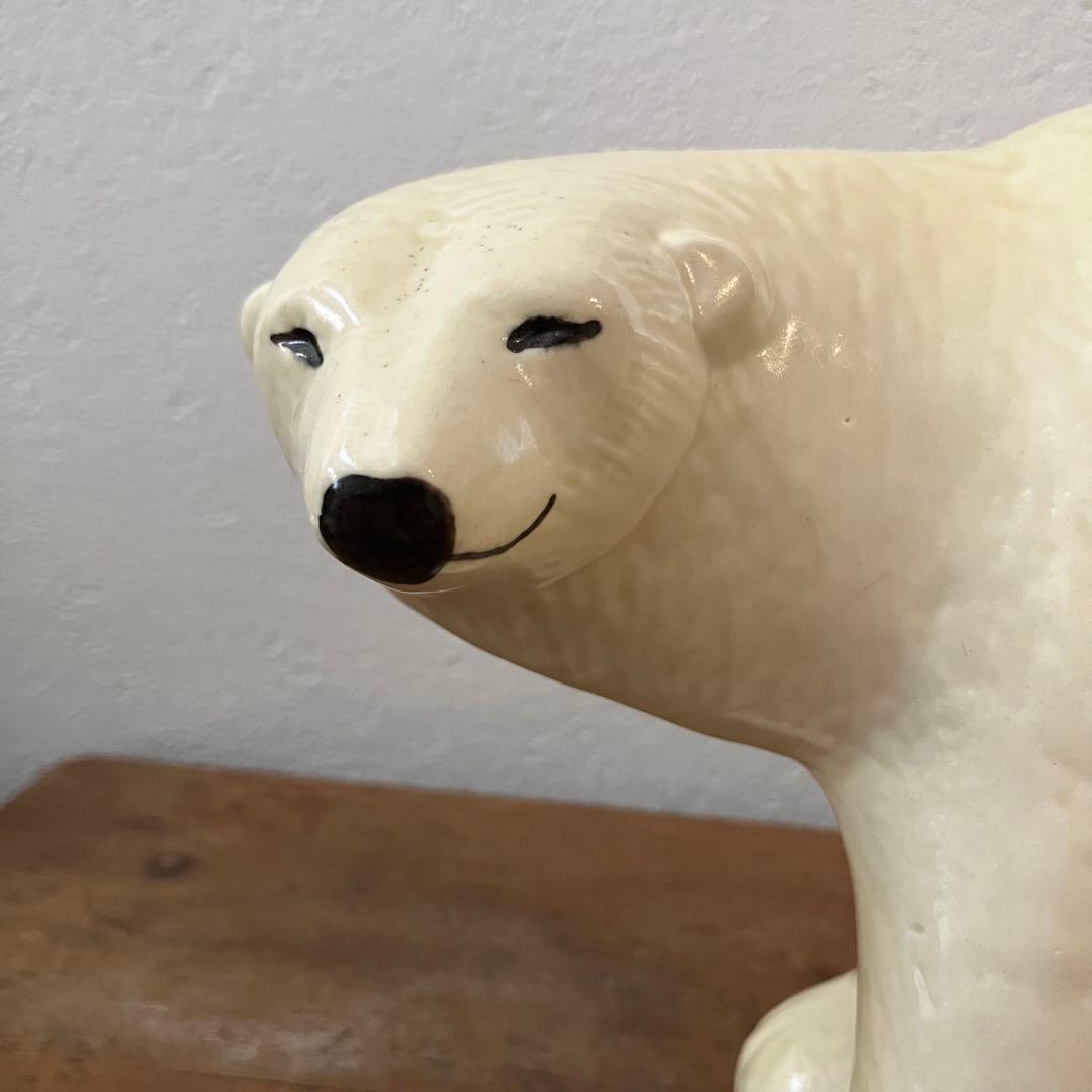 廃盤品Lisa Larson（リサラーソン）POLAR BEAR シロクマ　L