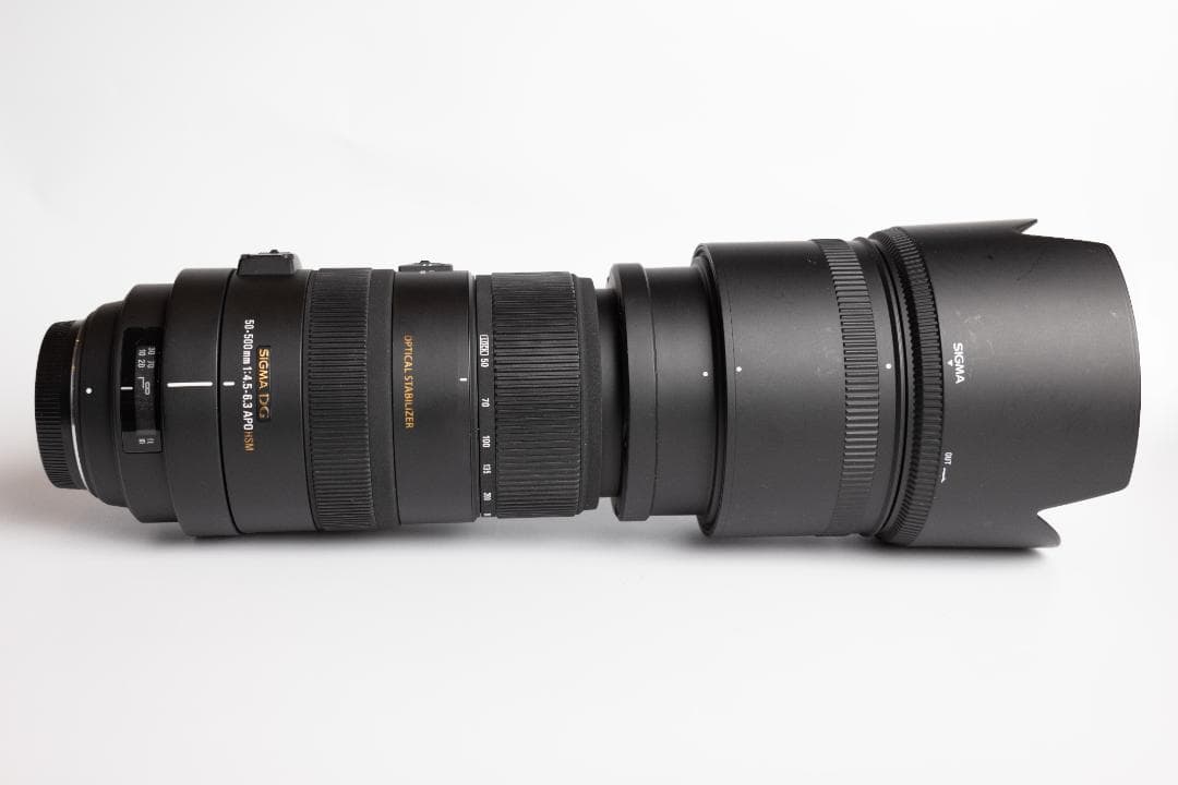 SIGMA APO150-500mm F5-6.3 DG OS HSM ニコン