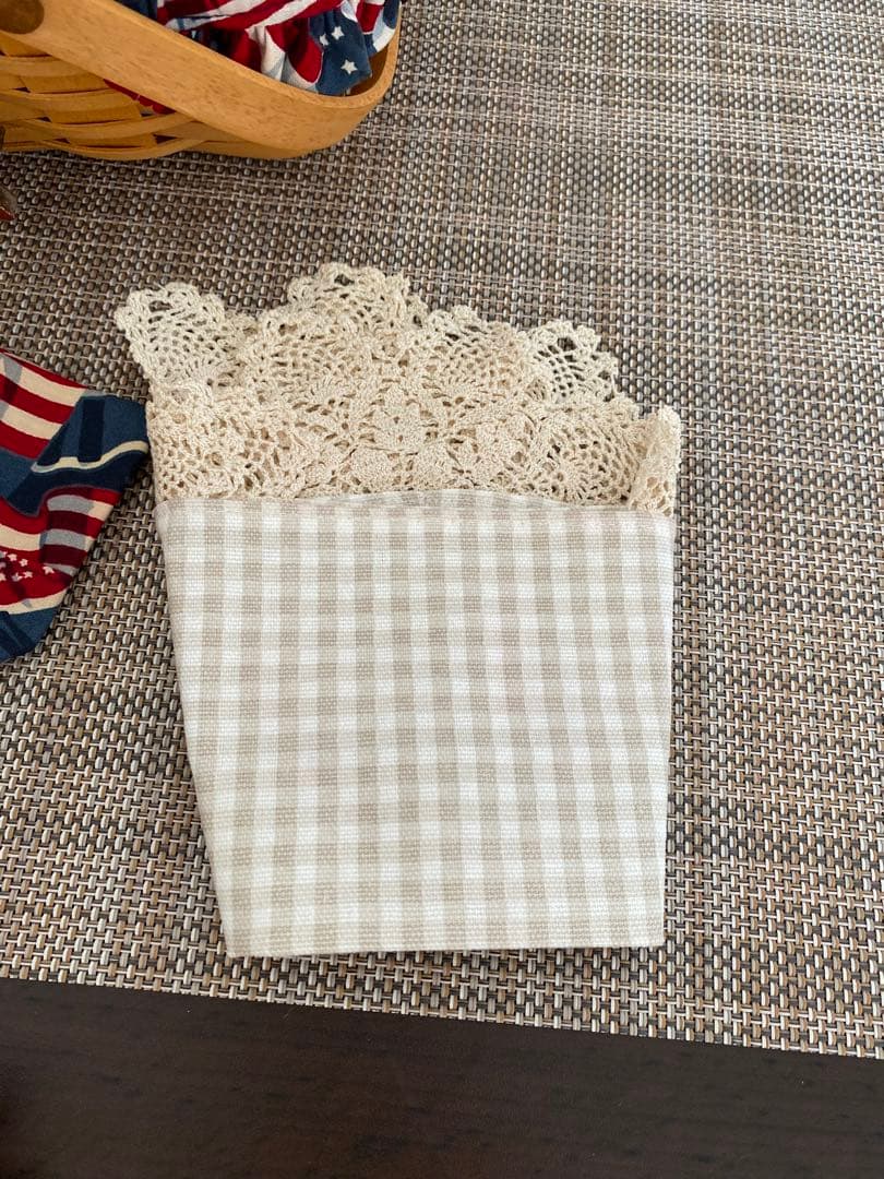 【Evelyn様 保留分】ロンガバーガー　バスケット　2点