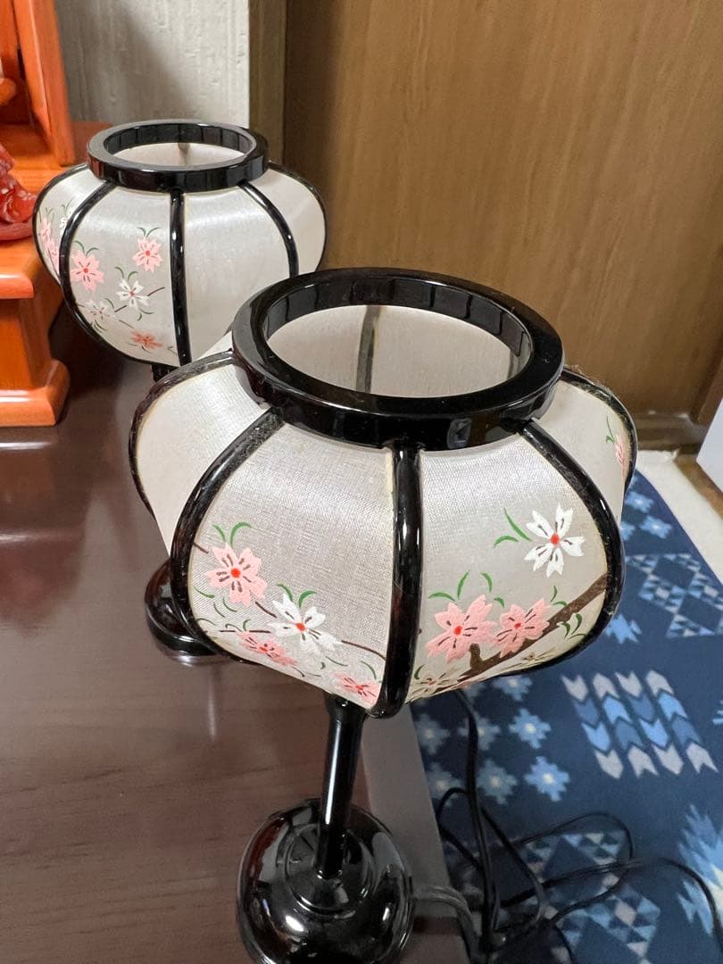 雛人形　三人官女　雪洞　台座セット