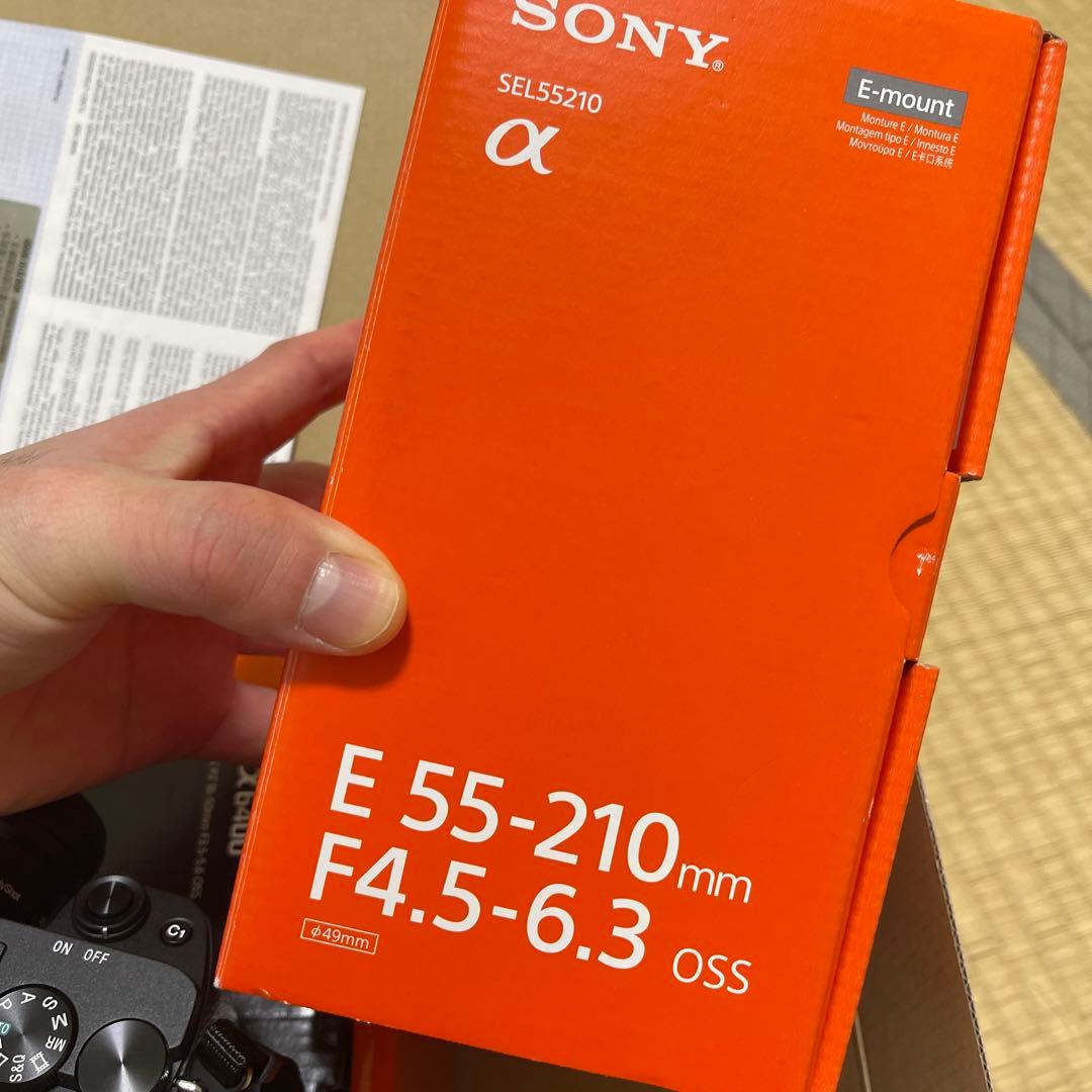 SONYa6400とSEL55210セット