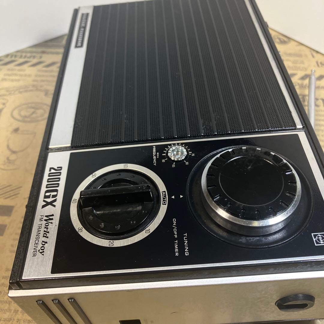 重厚長大の良さをフルに持ってます ナショナル　ワールドボーイ2000GX 後期型