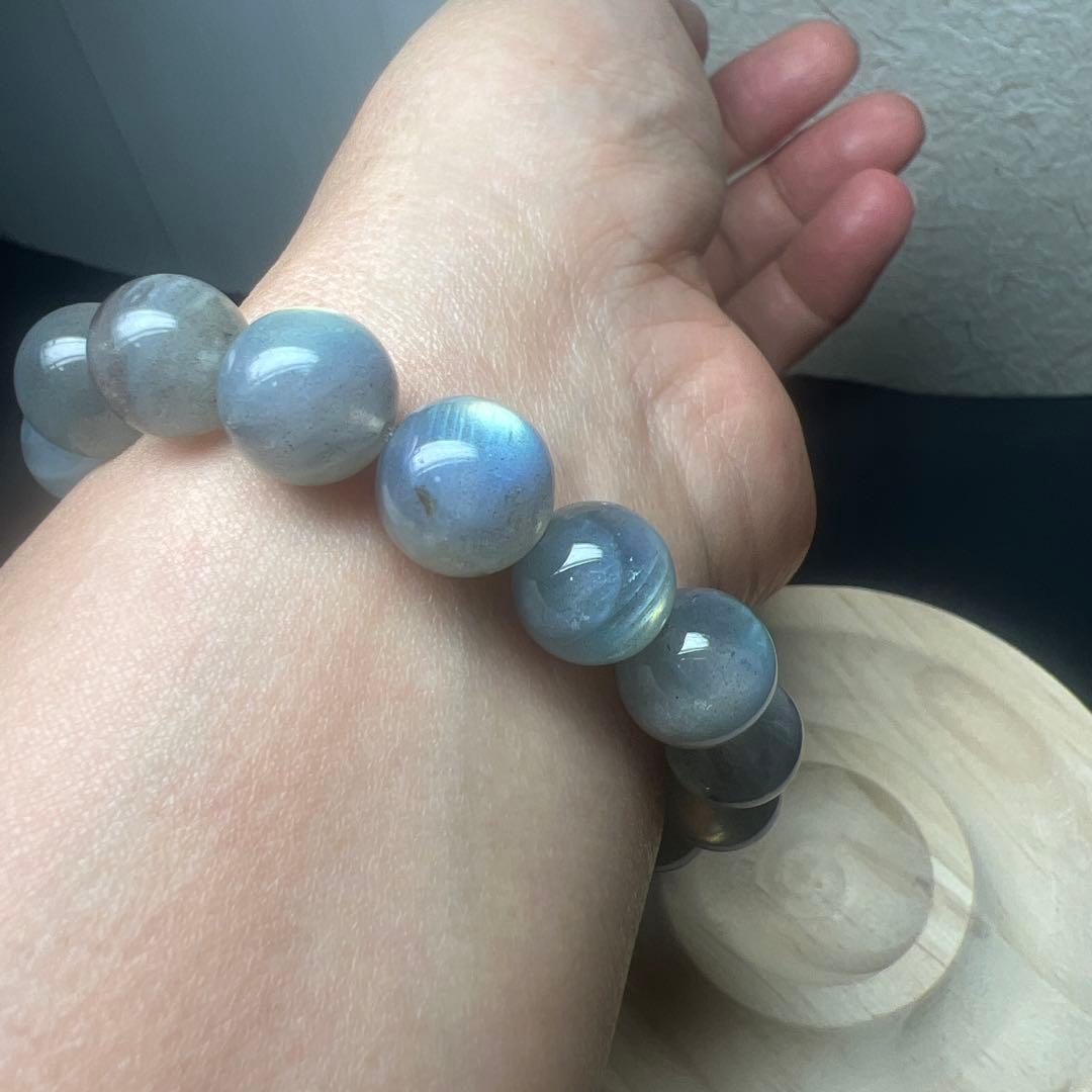 潜在能力開花⭐︎カラフルシララブラドライトブレスレット