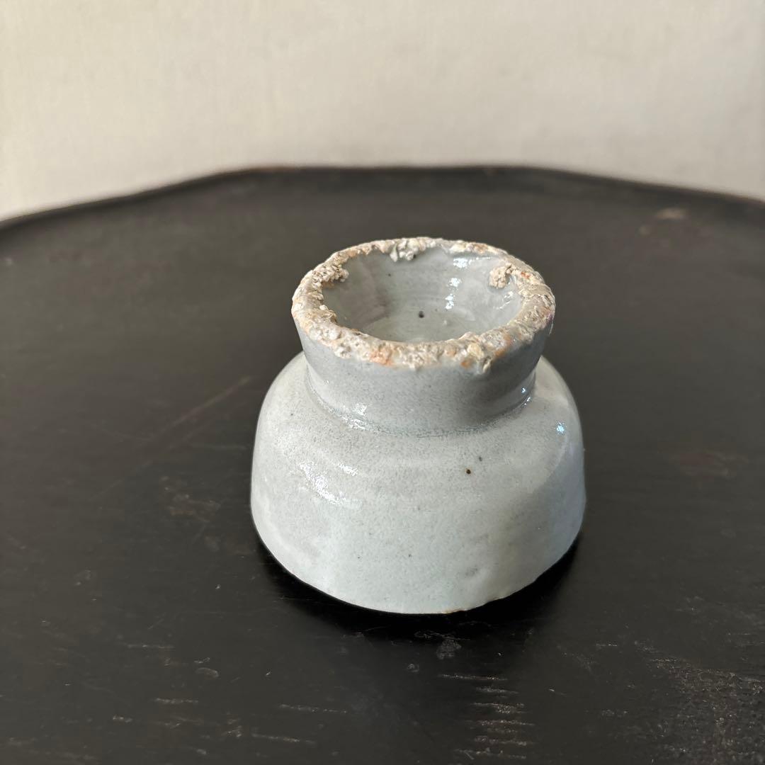 李朝白磁盒子　朝鮮古美術　合子 蓋物　古道具　アンティーク　骨董　韓国古民芸