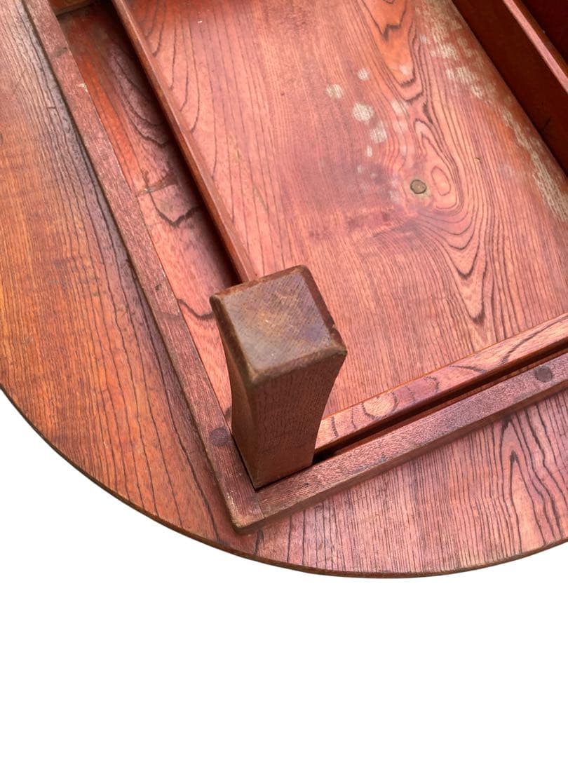 昭和レトロ 小さめ ちゃぶ台 折りたたみ式 直径63.5 古道具 古家具