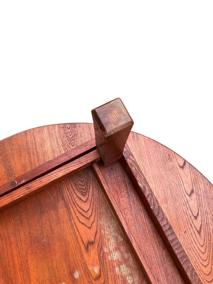 昭和レトロ 小さめ ちゃぶ台 折りたたみ式 直径63.5 古道具 古家具