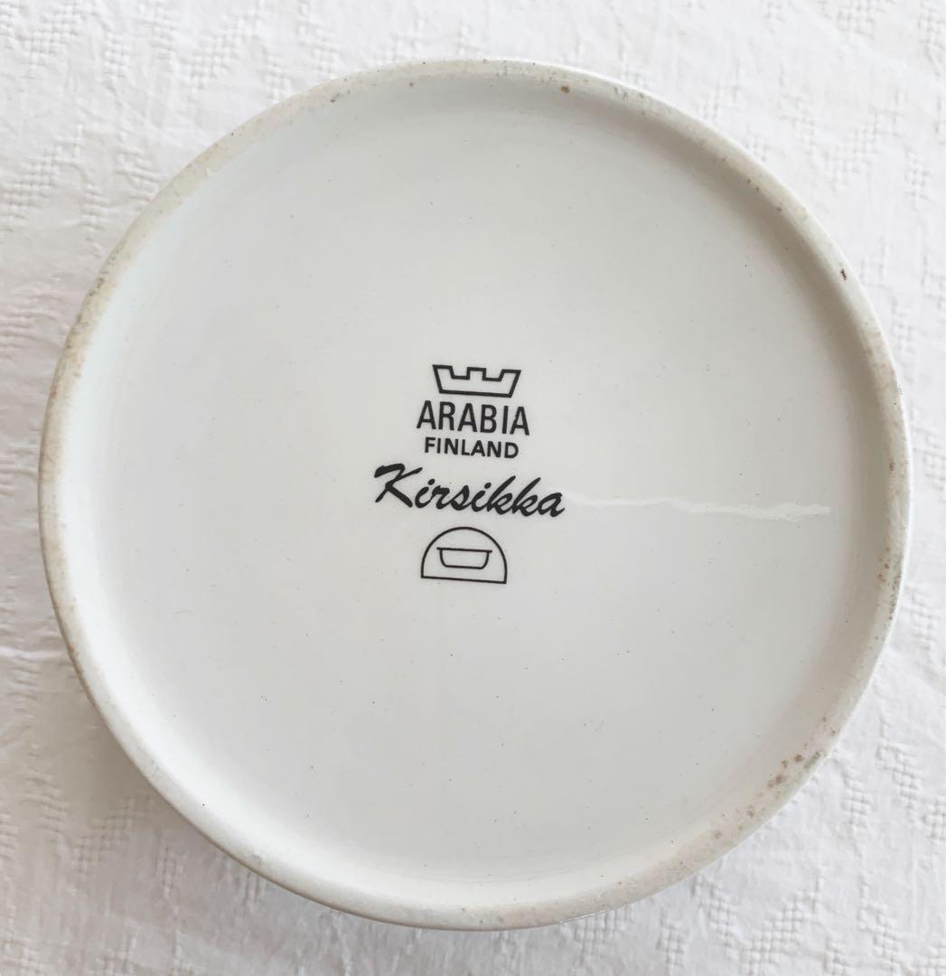 ARABIA ꙳⋆Kirsikka⋆꙳15cm さくらんぼ 北欧ビンテージ