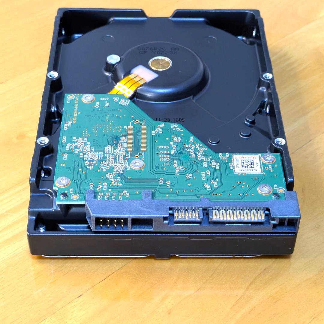 （No.2）WD Blue 3.5 SATA HDD 6TB WD60EZAZ