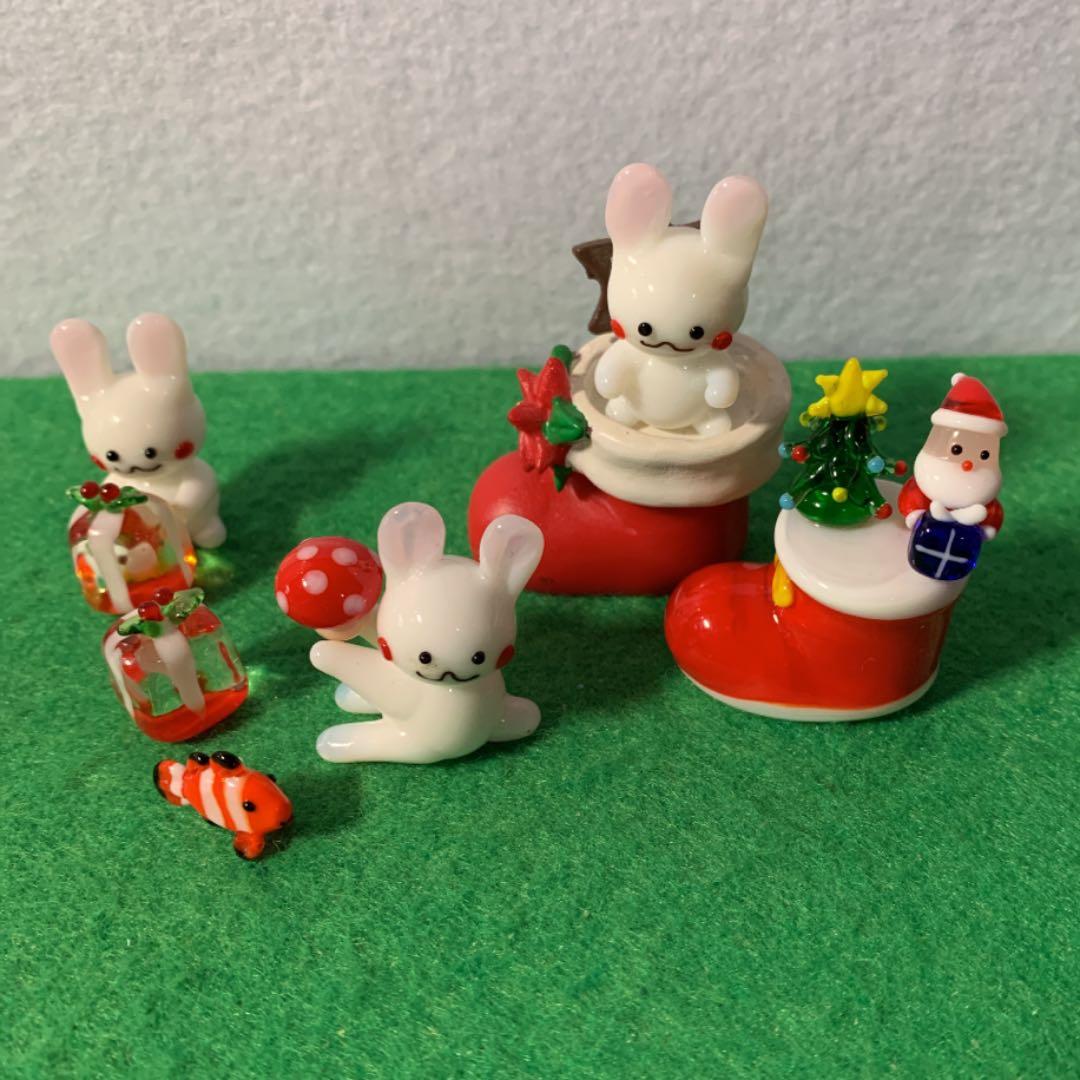 確認用ガラス細工