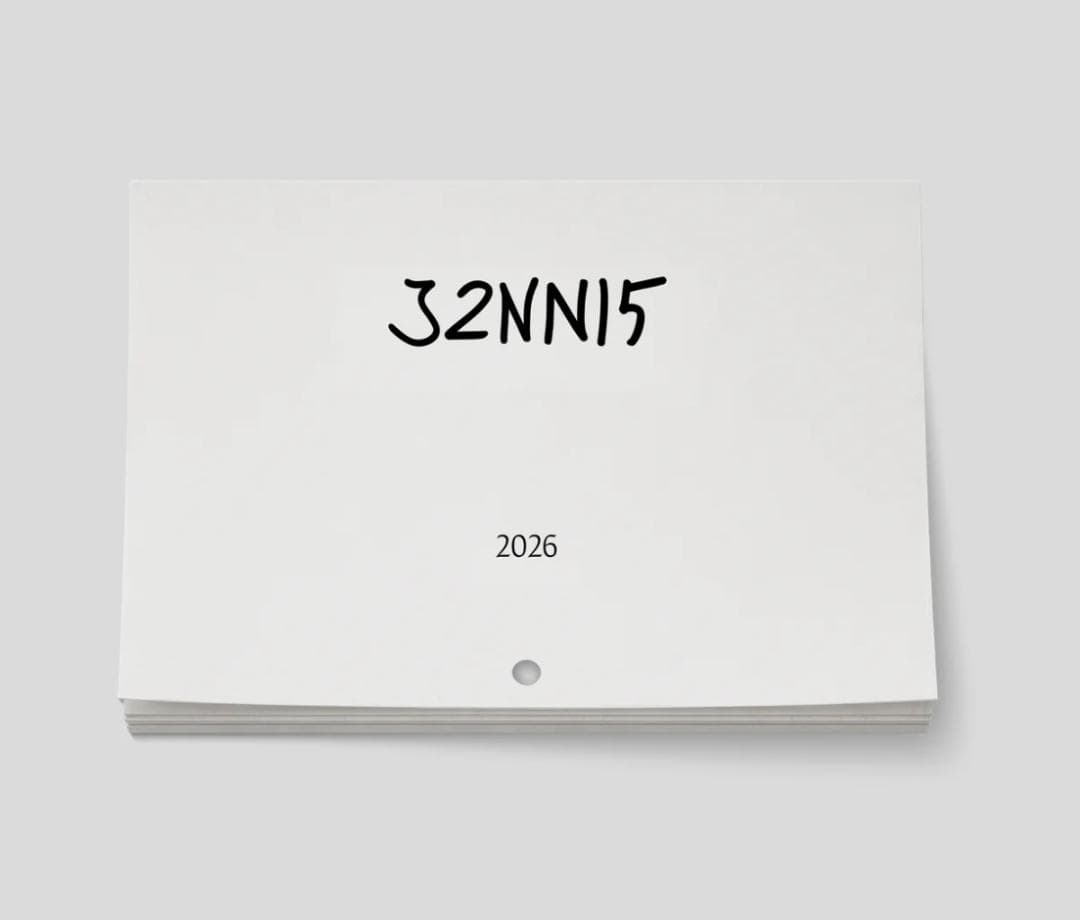 JENNIE 写真展 J2NNI5 POP UP 代官山 カレンダー
