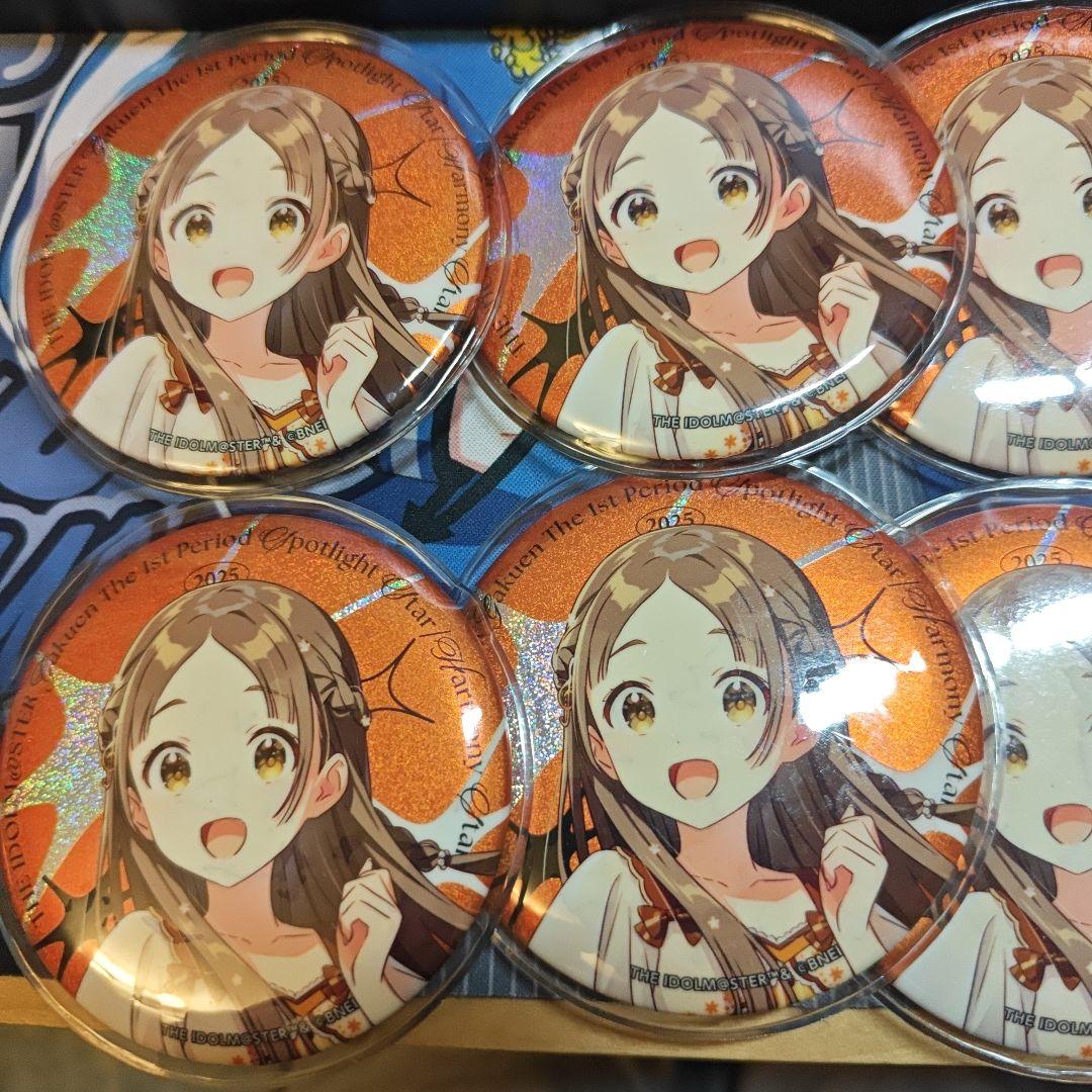 学園アイドルマスター 倉本千奈 缶バッジ75mm 10個