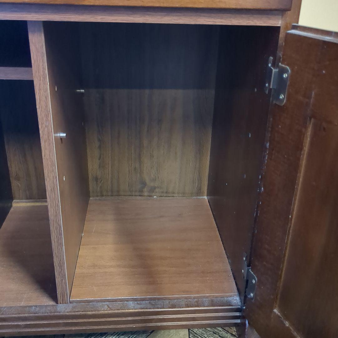 (s) Karimoku カリモクコロニアル 電話台 キャビネット 棚