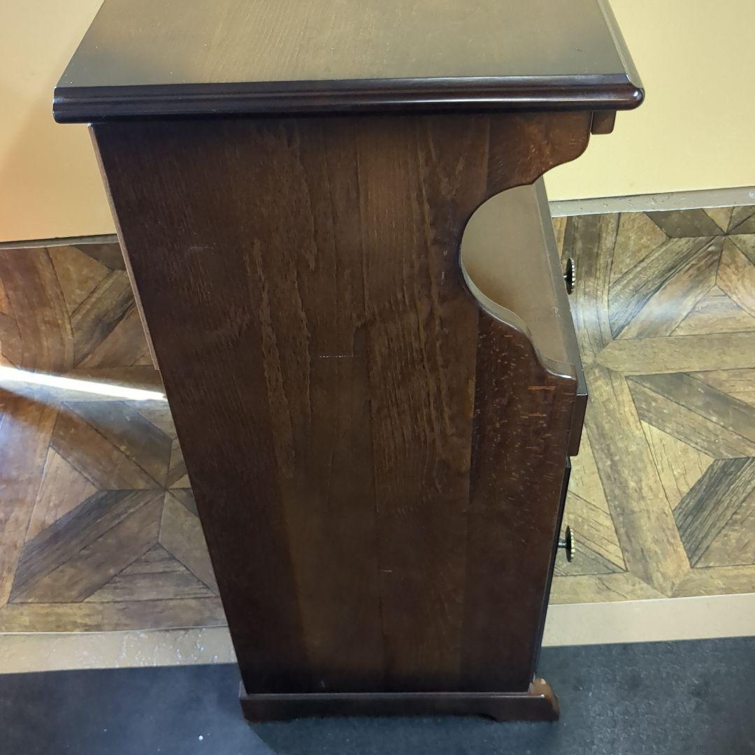 (s) Karimoku カリモクコロニアル 電話台 キャビネット 棚