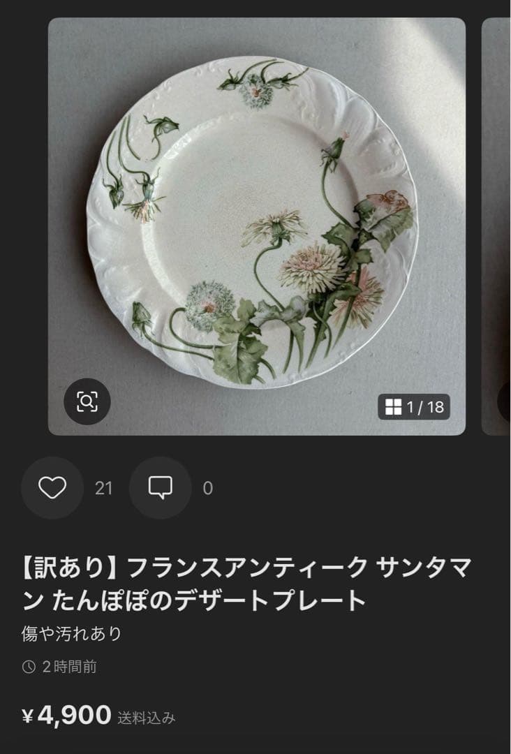 専用❣️【訳あり】サルグミンヌ 枯れ ROYET デザートプレート 同梱