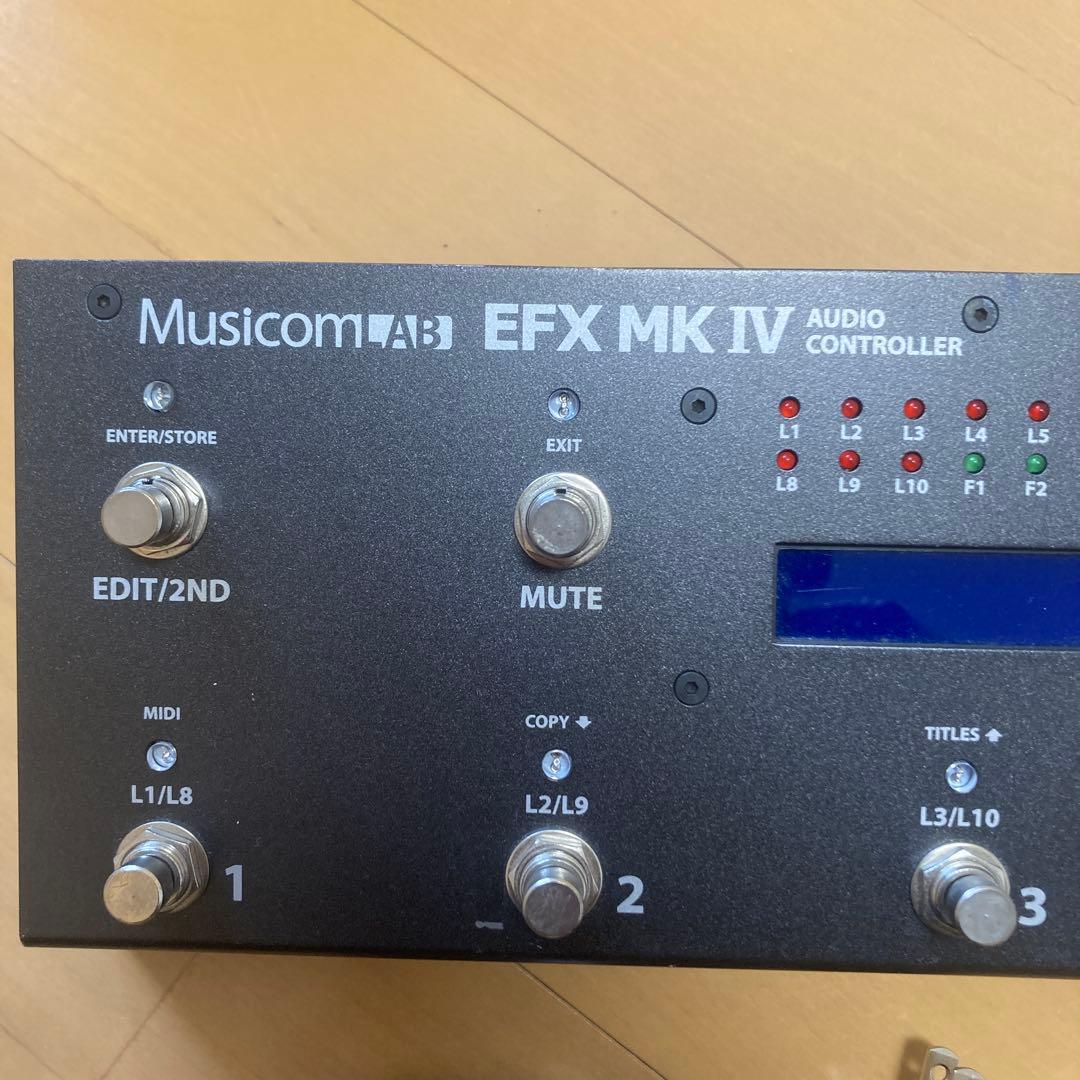 Musicom Lab EFX MK IV オーディオコントローラー