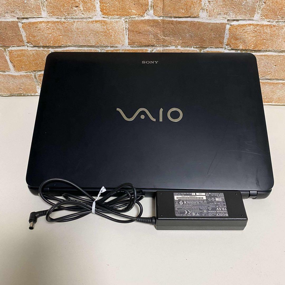SONY VAIO ノートPC 高速起動SSD メモリ8GB オフィス2024年