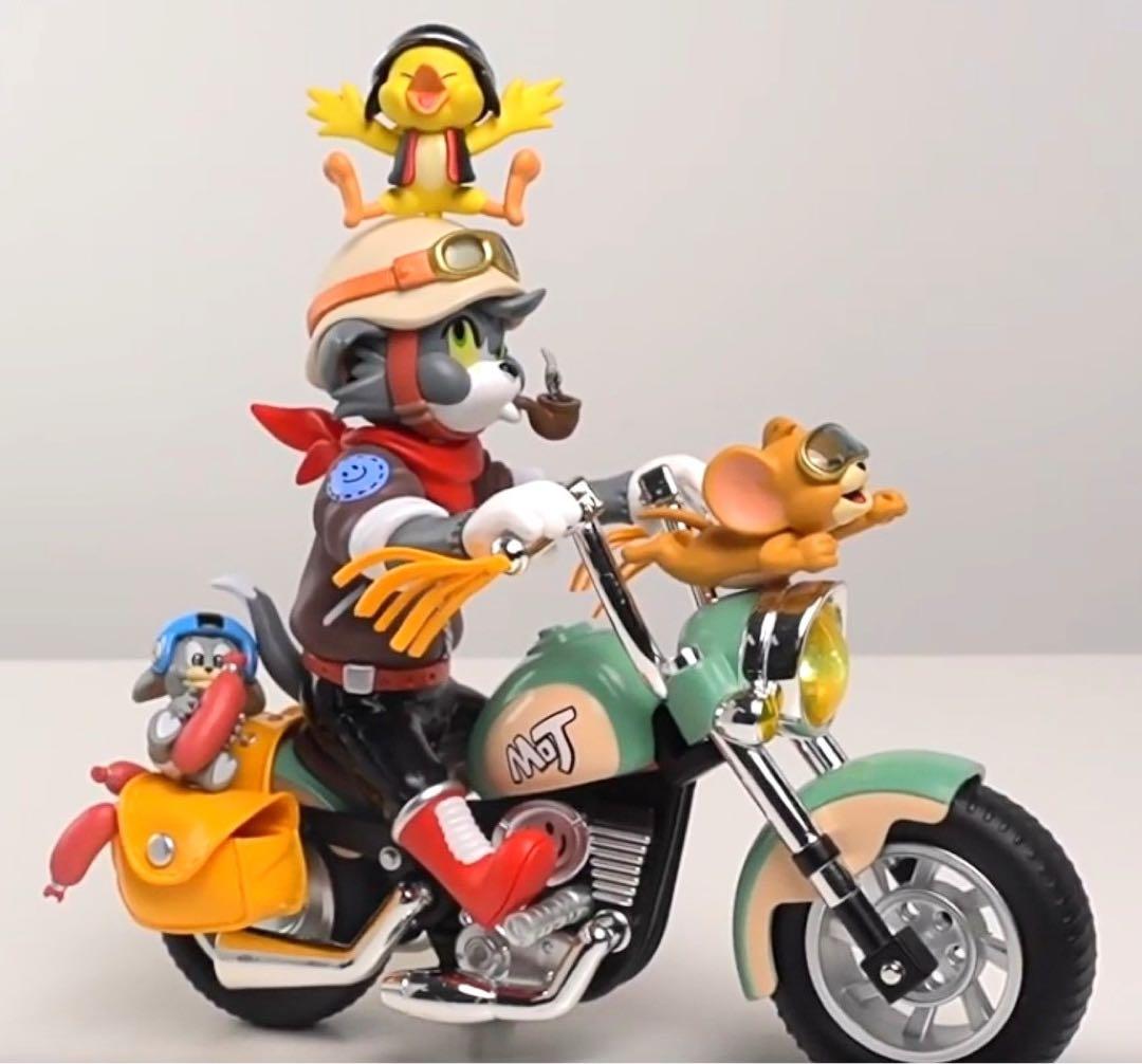 52TOYS トムとジェリー　フィギュア　レトロバイク　キャラクター　インテリア