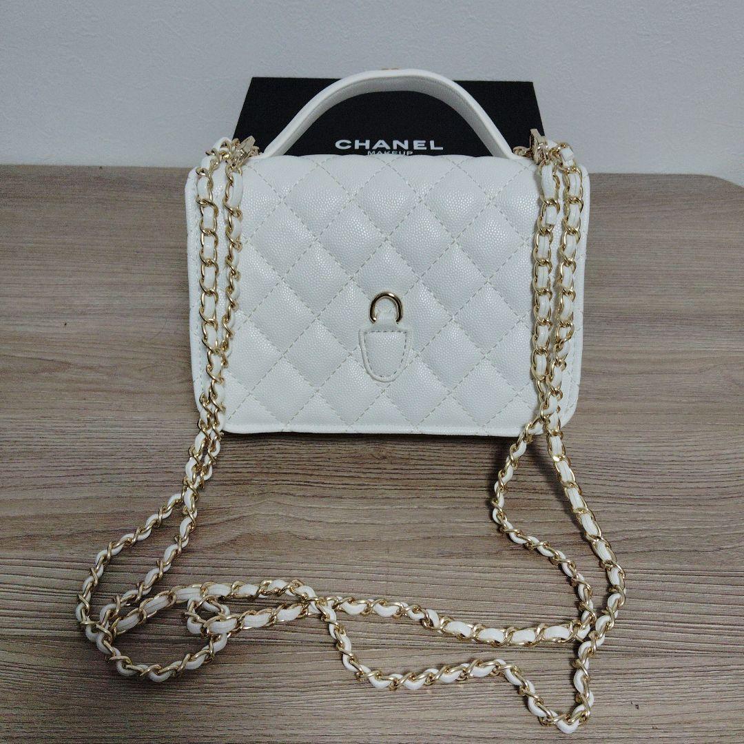 CHANEL　キルティングチェーンバッグ　ミニリュック　ノベルティー