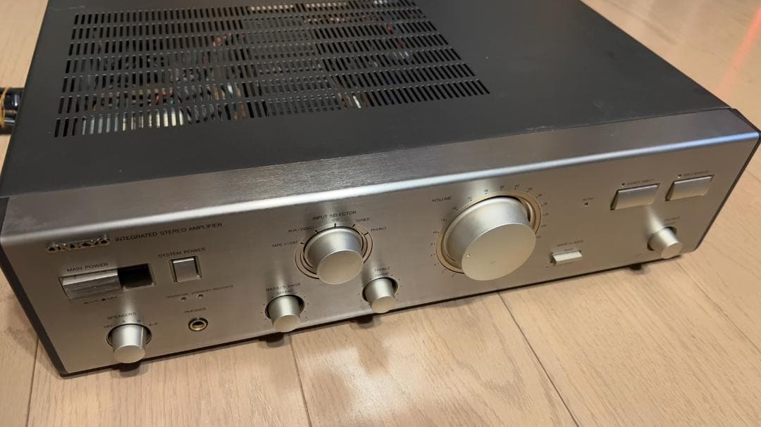 ONKYO A-913 プリメインアンプ リモコン付 動作品