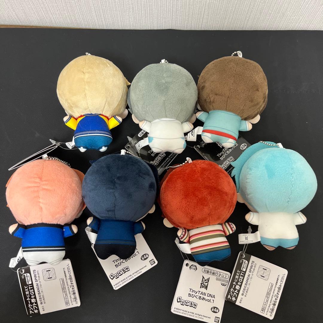 BTS TinyTAN DNA ちびぐるみvol.1〜2 全種セット