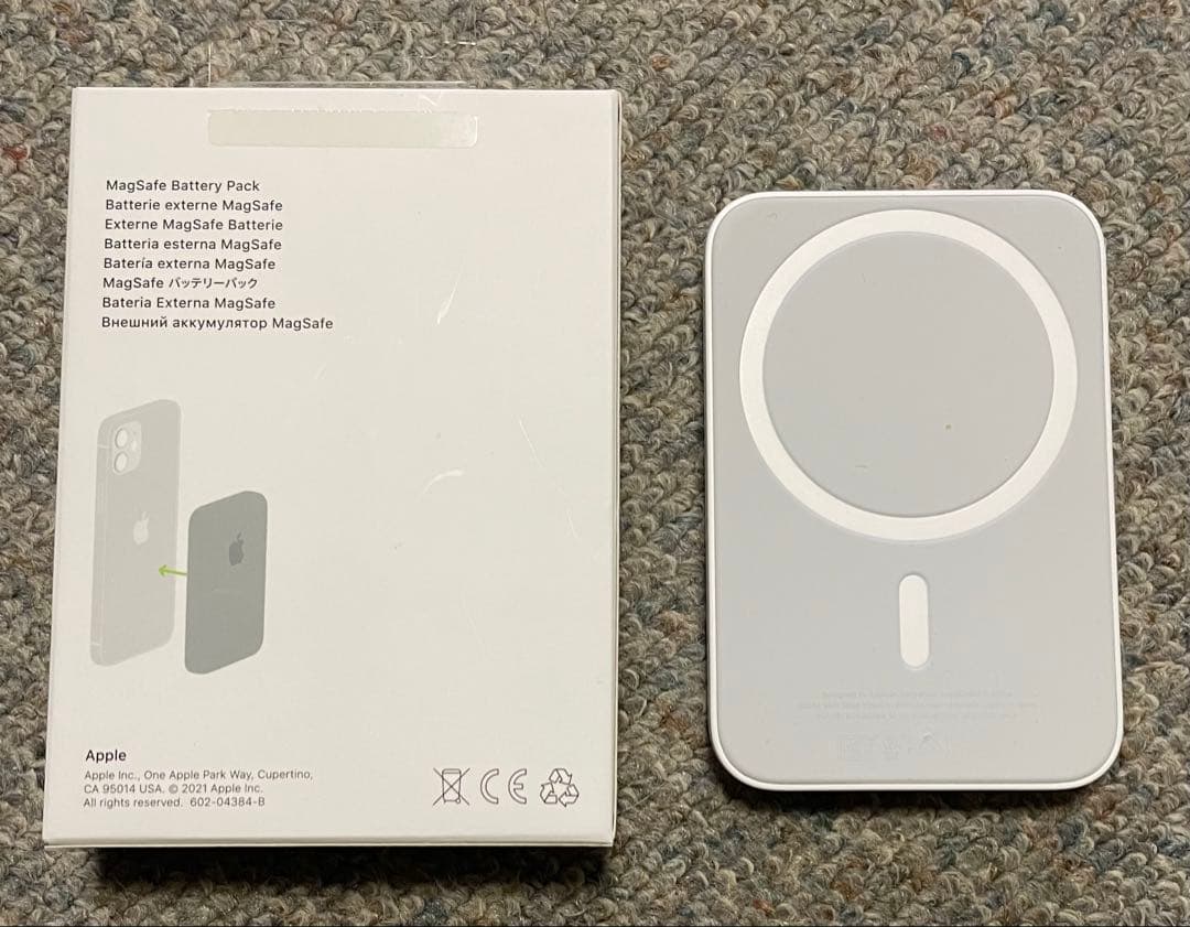 Apple 純正 MagSafeバッテリー 未使用に近い新品同様品