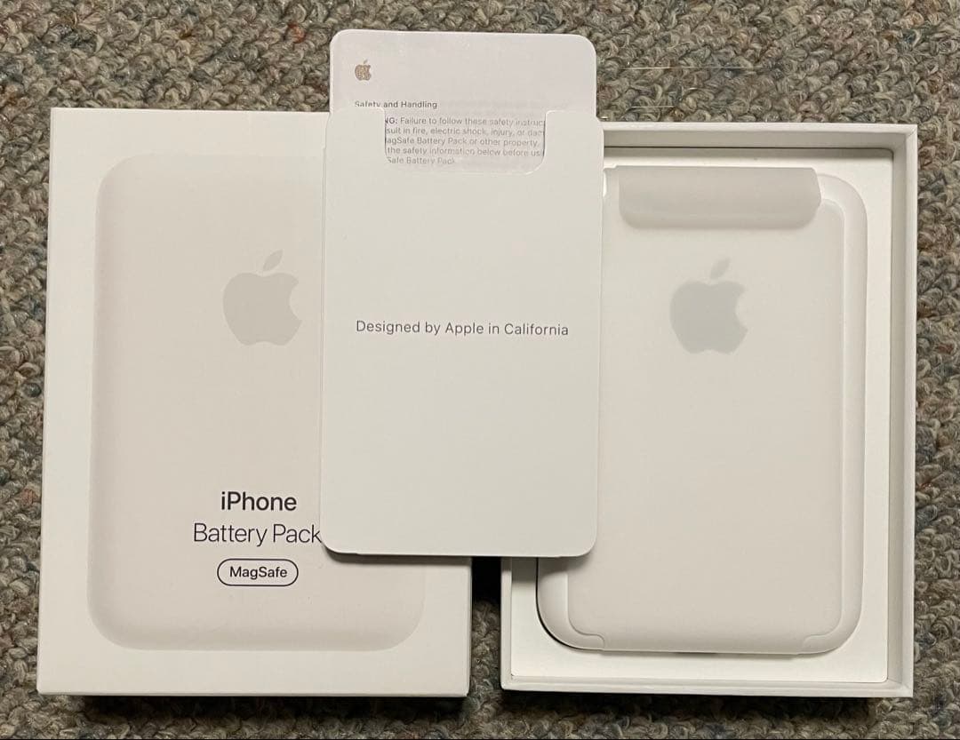 Apple 純正 MagSafeバッテリー 未使用に近い新品同様品
