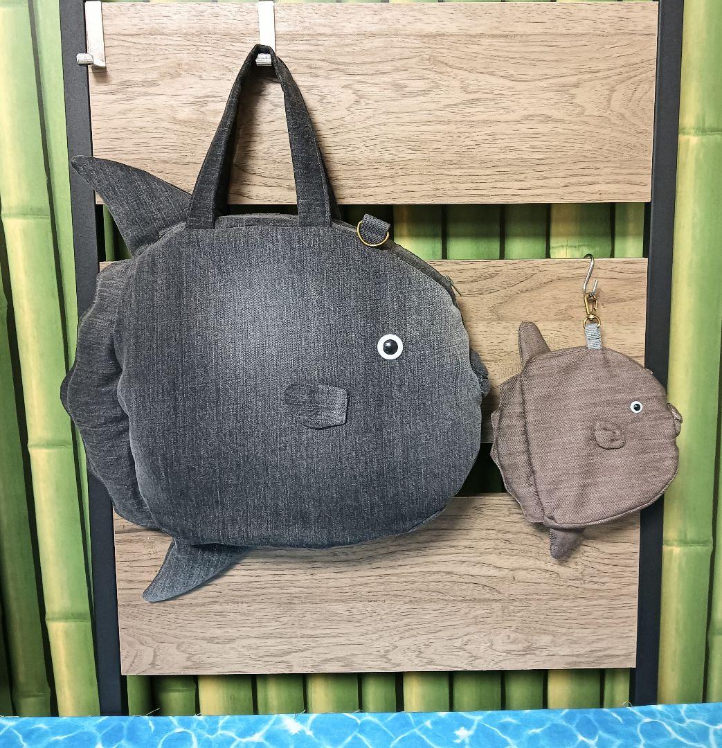 マンボウ　ショルダーバッグ　ハンドメイド