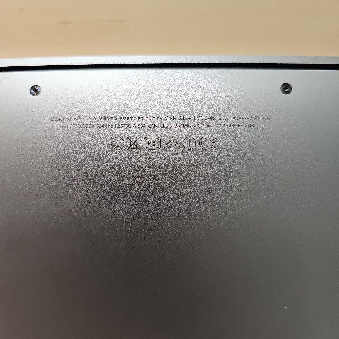 MacBook12インチ 2015