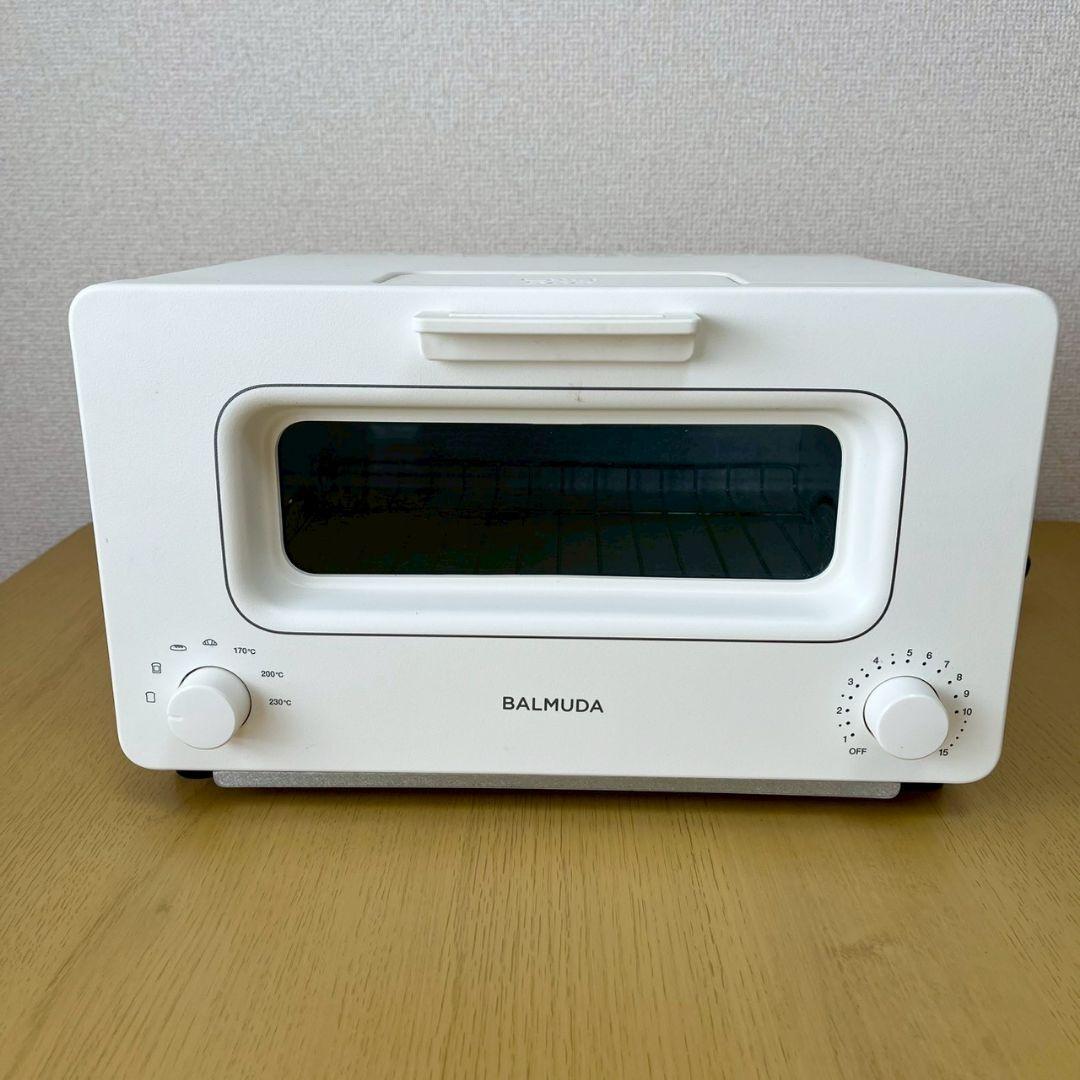 BALMUDA バルミューダ スチームトースター ホワイト 付属品あり