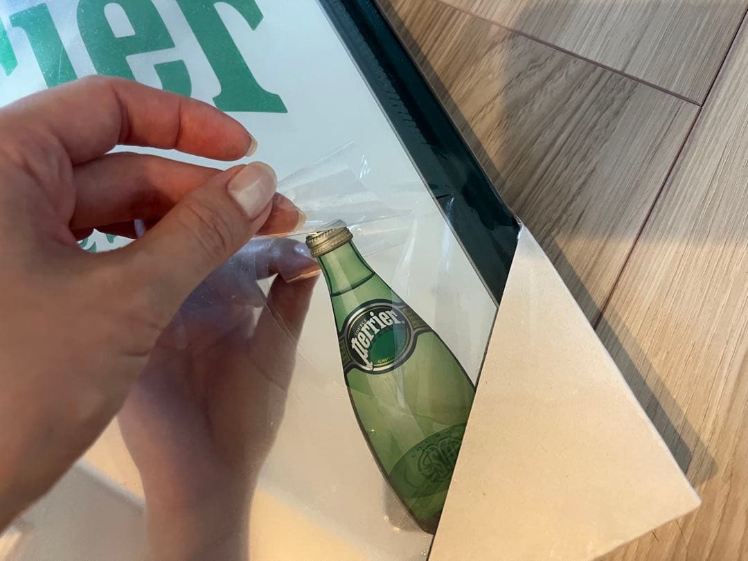 ☆レア☆限定☆ perrier ペリエ 鏡 ミラー インテリア パブミラー