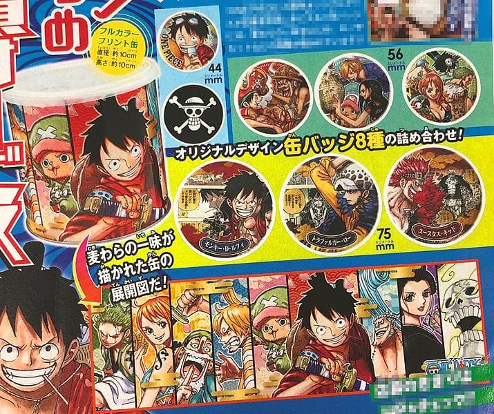 ワンピース 応募者全員サービス 缶バッジかんづめ ONE PIECE ワノ国