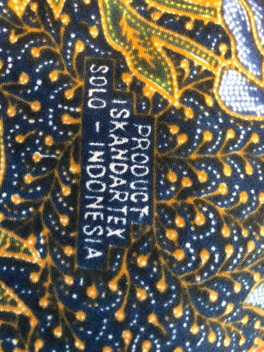 オールドバティック　シルクスクリーン(8245)