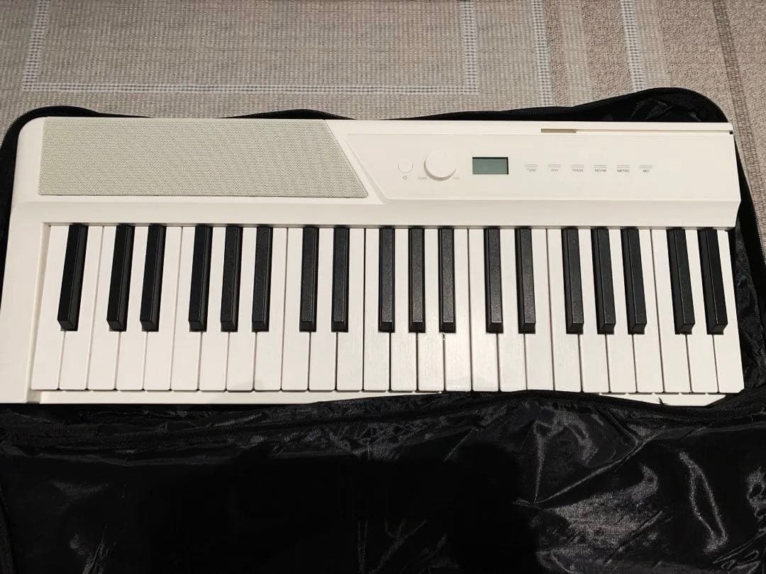 TERENCE・V50 折り畳み電子ピアノ 88鍵 充電式 MIDI 付属品あり