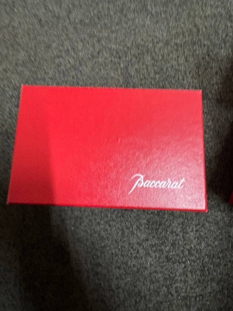 Baccarat クリスタルツリー 置物 元箱付き