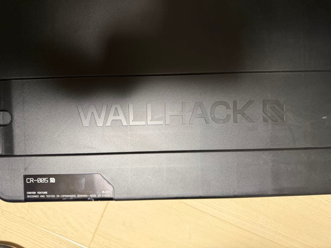 WALLHACK CR-005 ブラック マウスパッド