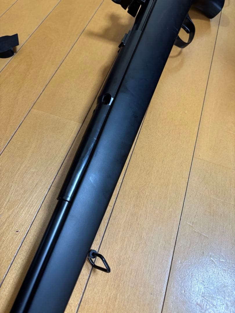 エアガン クラウンモデル スーパーライフル　エアーコッキングライフル+照準器