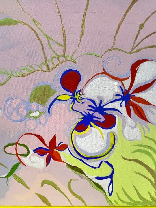 絵画 花