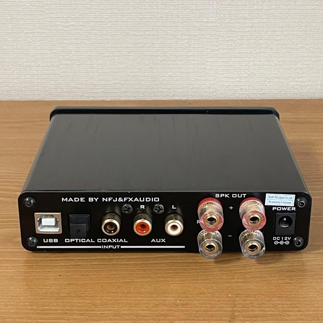 FX-AUDIO D302J+ フルデジタルアンプ（ブラック、電源おまけ付）