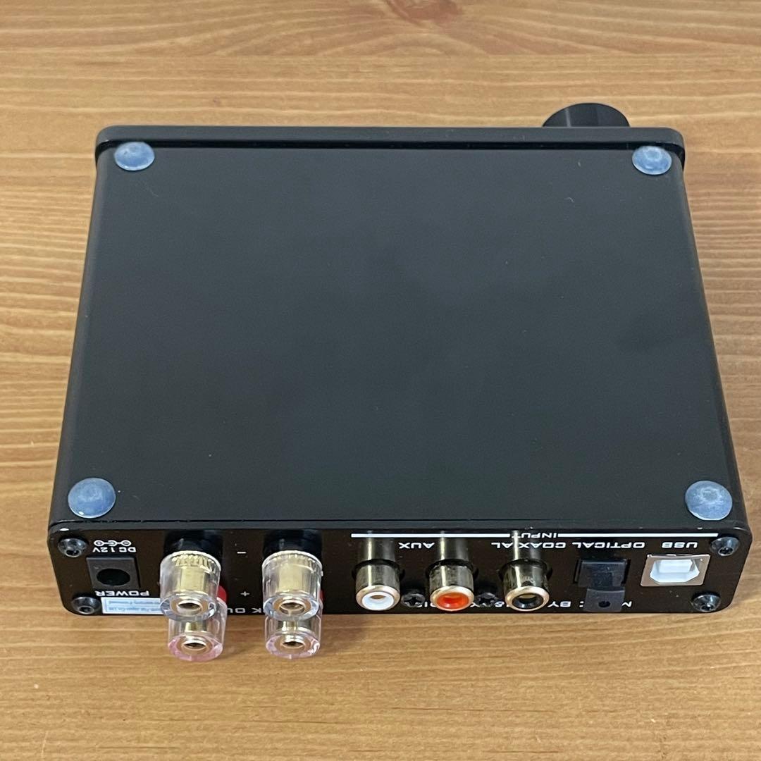 FX-AUDIO D302J+ フルデジタルアンプ（ブラック、電源おまけ付）