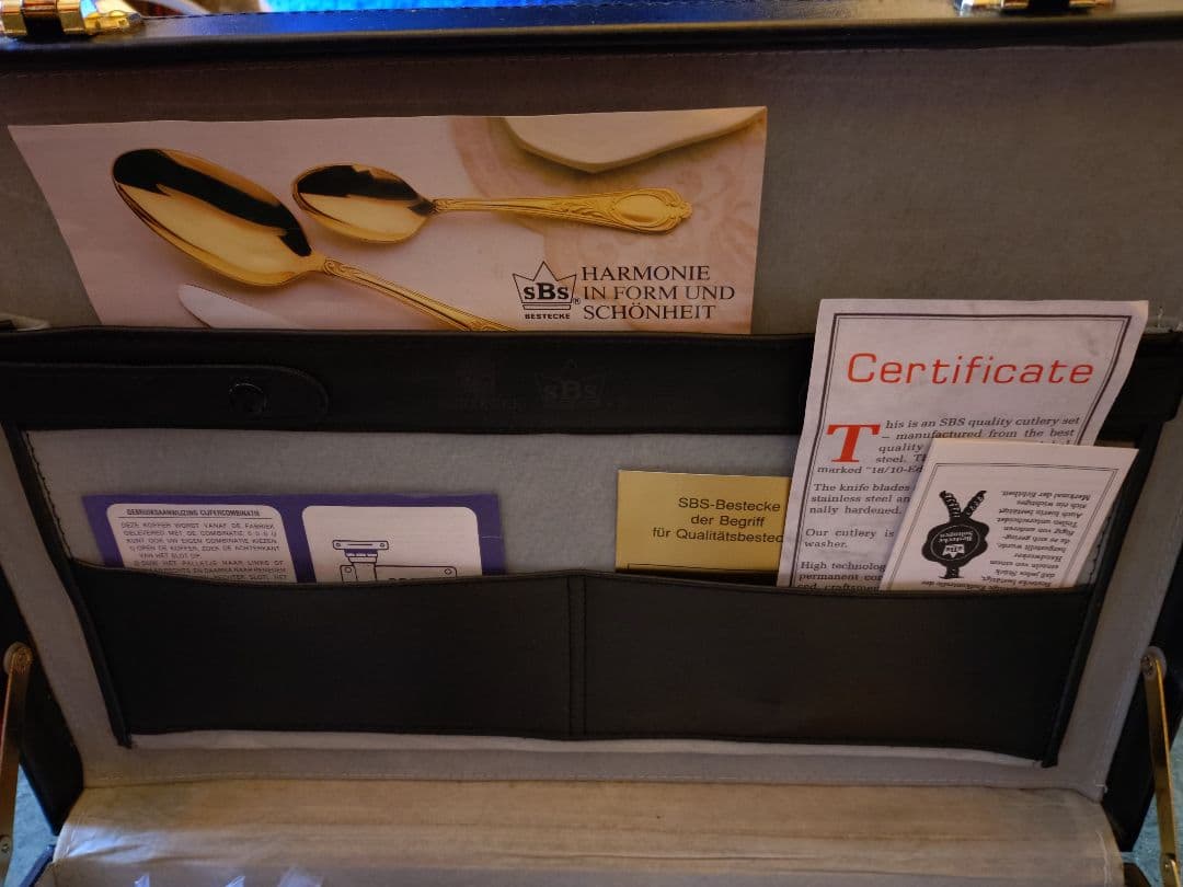 未使用 ドイツゾーリンゲンSBS Bestecke 高級カトラリー フルセット