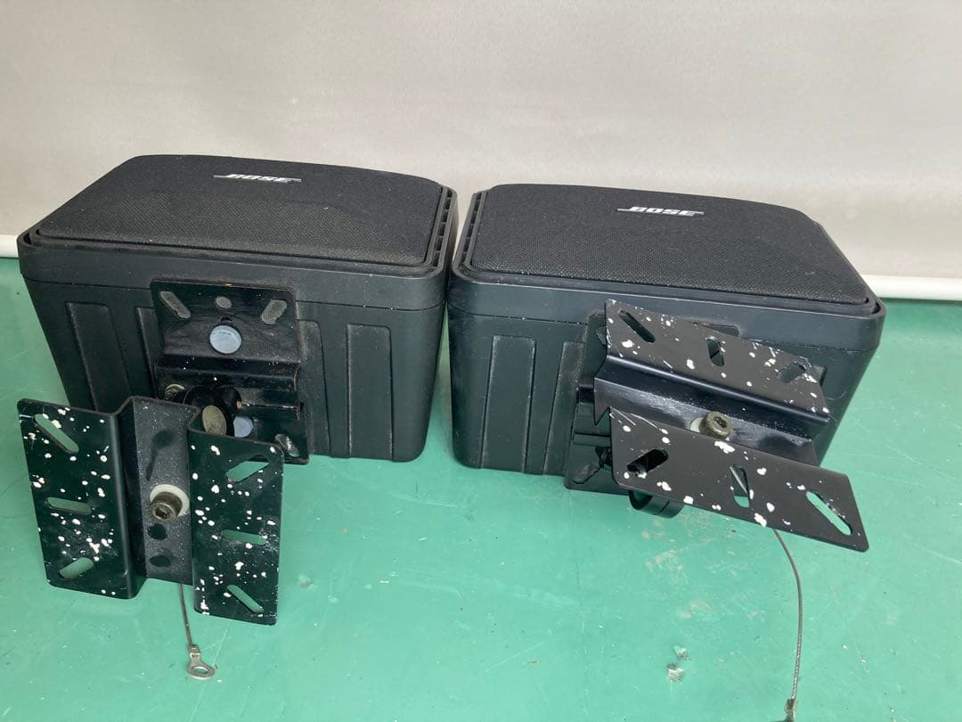 【中古】BOSE　101mm　固定金具付き　２台セット　スピーカーシステム