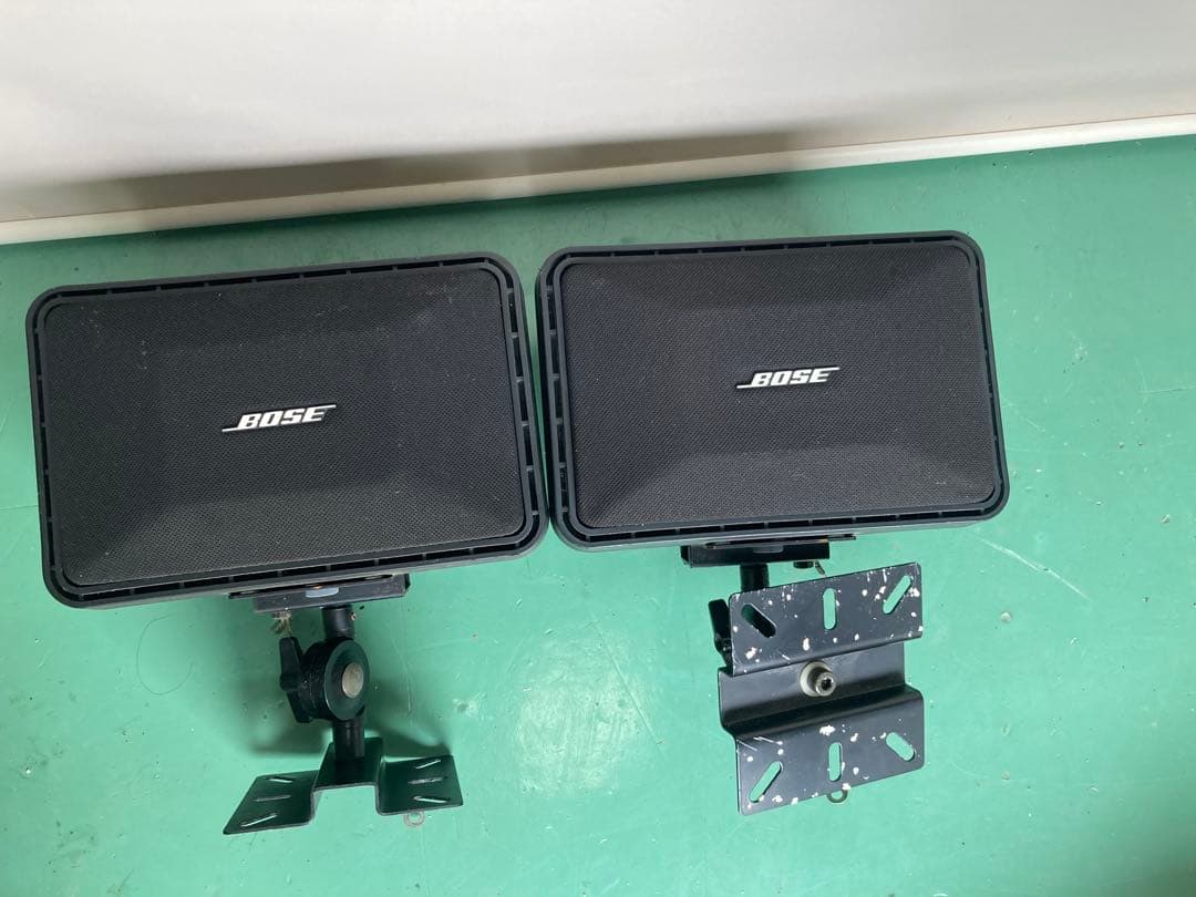 【中古】BOSE　101mm　固定金具付き　２台セット　スピーカーシステム