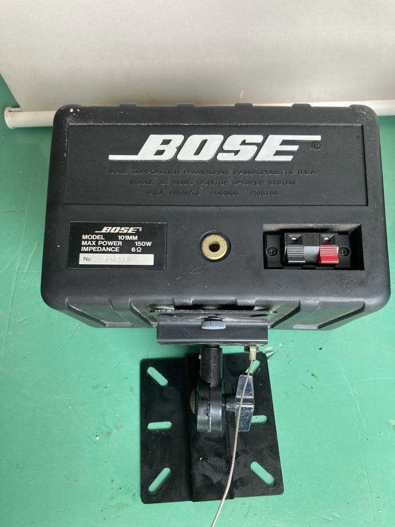 【中古】BOSE　101mm　固定金具付き　２台セット　スピーカーシステム